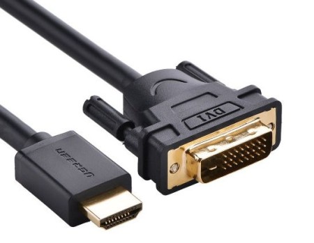 Кабель HDMI(m) - DVI 24+1(m), 3m, HD106 (10136) UGREEN