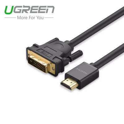Кабель HDMI(m) - DVI 24+1(m), 3m, HD106 (10136) UGREEN