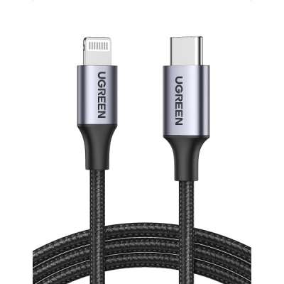 Кабель USB C- Lightning(m) 8-pin, 1m US304 (60759) UGREEN