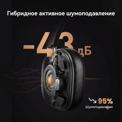 Гарнитура UGREEN HiTune Max5c HP203 (35757) Bluetooth, Черный