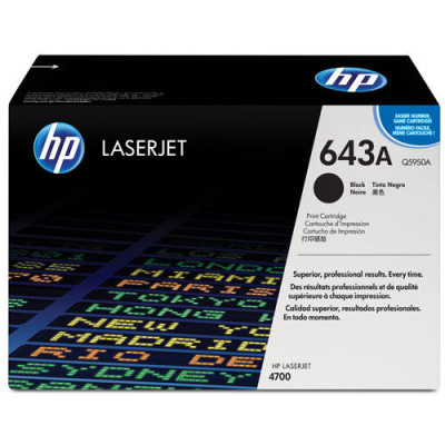 Картридж HP Q5950A, 643A (black) ORIGINAL