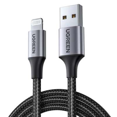 Кабель USB 2.0 - Lightning(m) 8-pin, 2m US199 (60158) UGREEN