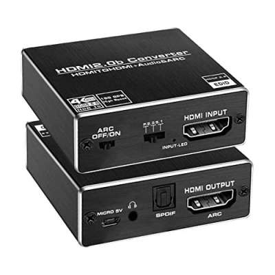 Конвертер HDMI на HDMI+AUDIO SPDIF+ 3,5mm + ARC 4K