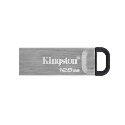 USB-накопитель, Kingston, DTKN/128GB, 128GB, USB 3.2, Серебристый