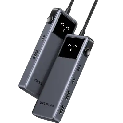 Док-станция USB-C 6-в-1 HDMI/2xUSB-C 3.2/2xUSB-A 3.2/PD 100W CM888 (35998) UGREEN