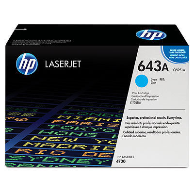 Картридж HP Q5951A, 643A (cyan) ORIGINAL