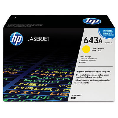 Картридж HP Q5952A, 643A (yellow) ORIGINAL