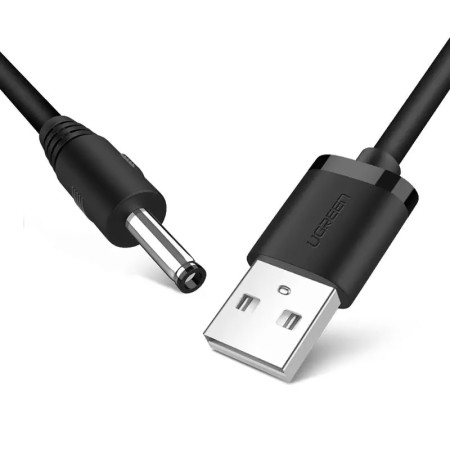 Кабель питания USB(m) на 5V/2A, 3.5мм, 1м. US277 (10376) UGREEN