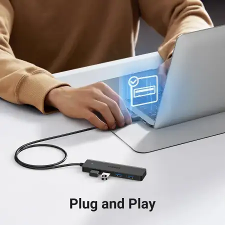 USB 3.0 4 port HUB, 1m CM219 (35574) UGREEN