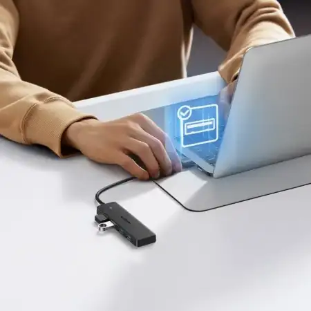 USB 3.0 4 port HUB, 1m CM219 (35574) UGREEN