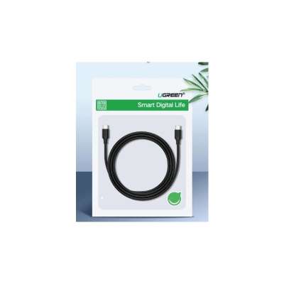Кабель USB C - USB C, 480Mbps, 3A, QC4.0/PD3.0, 60W, 1m, US286 (50997) UGREEN