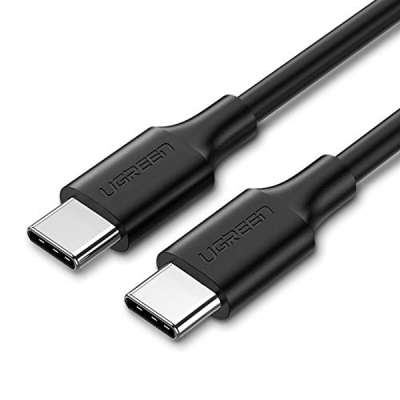 Кабель USB C - USB C, 480Mbps, 3A, QC4.0/PD3.0, 60W, 1m, US286 (50997) UGREEN