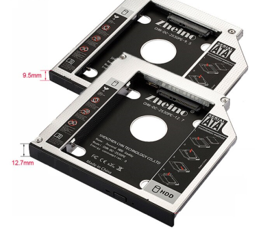 Адаптер установки жесткого диска в отсек DVD ноутбука 9,5мм