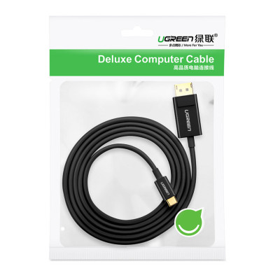 Кабель USB 3.1(m) Type C на DisplayPort, 1.5m, 4K@30Hz MM139 (50994) UGREEN