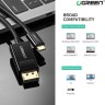 Кабель USB 3.1(m) Type C на DisplayPort, 1.5m, 4K@30Hz MM139 (50994) UGREEN