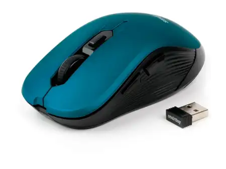 Мышь оптическая беcпроводная Smartbuy ONE 200, синяя (SBM-200AG-B) USB
