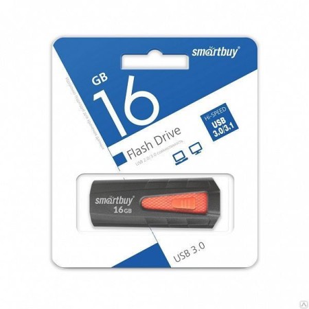 Флешка Smartbuy 16GB IRON USB 3.0