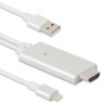 Конвертер 8-pin (Lightning) на HDMI для iPhone 5 / 5s / 6 / 6s
