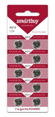 Батарейка Smartbuy AG13 (357)