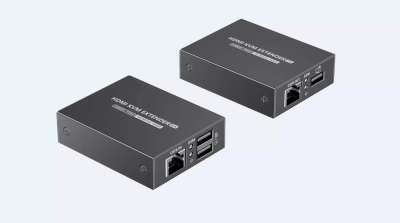 LenKeng LKV372 KVM-P (удлинитель HDMI+USB, POC, 70м, UTP, комплект)