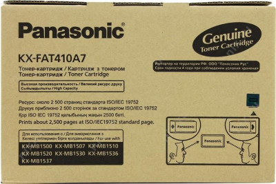 Картридж Panasonic KX-FAT410A7 ORIGINAL