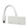 Кабель переходник с Mini DisplayPort (Thunderbolt) на HDMI + VGA (Connect+)