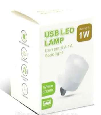 USB LED лампочка, 5V, 1W, белый