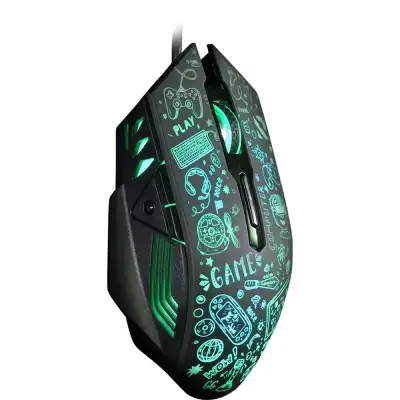 Мышь оптическая игровая SmartBuy RUSH X15, (SBM-745G-K) USB