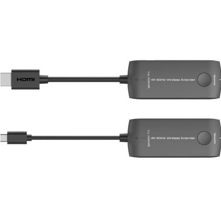 LenKeng LKV488 TypeC  (удлинитель HDMI, 20м, 4K@60Hz, Wireless, комплект)
