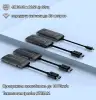 LenKeng LKV488 TypeC  (удлинитель HDMI, 20м, 4K@60Hz, Wireless, комплект)