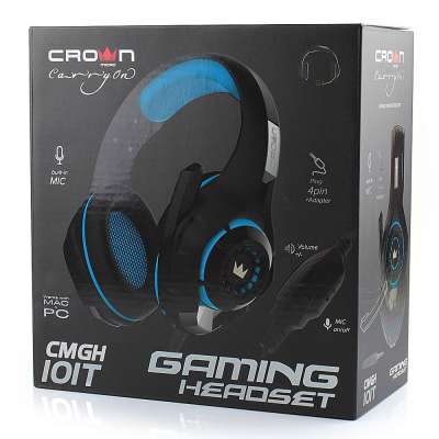 Игровая гарнитура Crown CMGH-101T