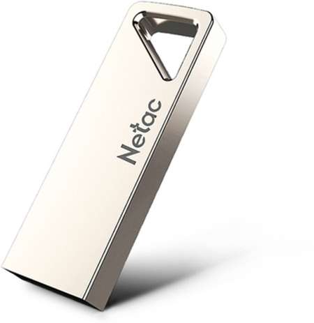 USB-накопитель, Netac, NT03U326N-008G-20PN, 8GB, USB2.0 Серебристый