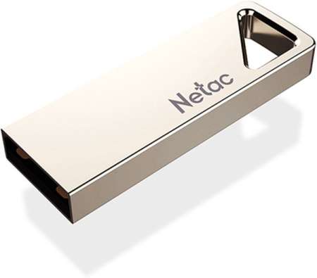 USB-накопитель, Netac, NT03U326N-008G-20PN, 8GB, USB2.0 Серебристый