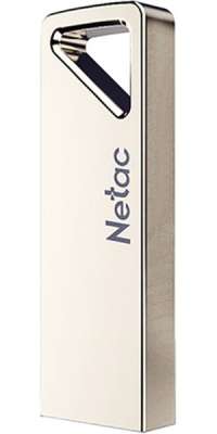 USB-накопитель, Netac, NT03U326N-008G-20PN, 8GB, USB2.0 Серебристый