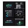 Зарядное устройство на 2xUSB-C+1 USB, 65W, QC4+/PD3.0, Nexode Pro, GaNInfinity X755 (25871) UGREEN