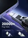 Кабель USB C - USB C, 480Mbps, 5A, QC4.0/PD3.0, 100W, 2m, L512 (45064) UGREEN