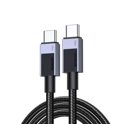 Кабель USB C - USB C, 480Mbps, 5A, QC4.0/PD3.0, 100W, 2m, L512 (45064) UGREEN