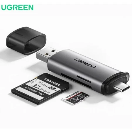USB 3.0/USB-C CardReader CM185 (50706) UGREEN