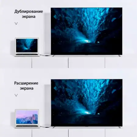 Конвертер DisplayPort на HDMI adapter MM137 (40362) UGREEN