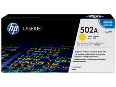 Картридж HP Q6472A, 502A (yellow) ORIGINAL