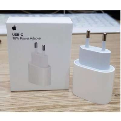 Адаптер Евровилка 220V на 1xUSB C, 3A/5V, 20W, QC 3.0 Apple