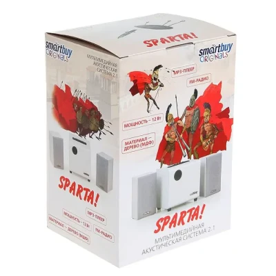 Акустическая система 2.1 SmartBuy SPARTA, Белый (SB-210)
