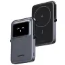 Мобильный аккумулятор Power Bank Mag-Safe, 5000mAh, Robot, 20W, серый, PB571 (35605B) UGREEN
