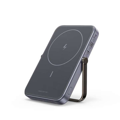 Мобильный аккумулятор Power Bank Mag-Safe, 5000mAh, Robot, 20W, серый, PB571 (35605B) UGREEN