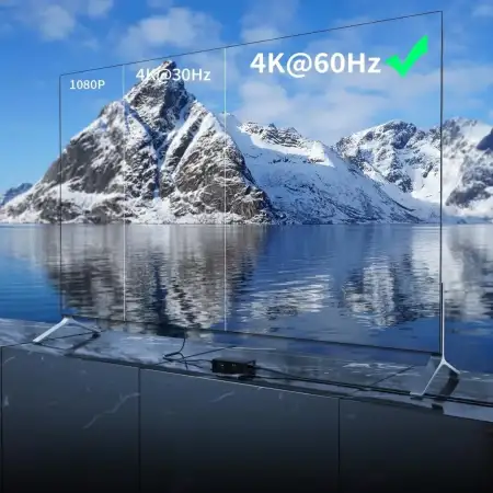 Удлинитель HDMI Extender, Splitter 1x4, 4K@60Hz, 60m, EDID, UTP (PW-HT247P4) PWAY