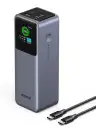 Мобильный аккумулятор Power Bank, 25000mAh, DigitalDisplay, 200W, серый, PB722 (35525B) UGREEN