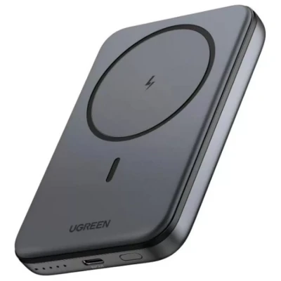 Мобильный аккумулятор Power Bank Mag-Safe, 10000mAh, 20W, черный, PB561 (25919) UGREEN
