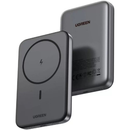 Мобильный аккумулятор Power Bank Mag-Safe, 10000mAh, 20W, черный, PB561 (25919) UGREEN