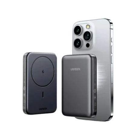 Мобильный аккумулятор Power Bank Mag-Safe, 10000mAh, 20W, черный, PB561 (25919) UGREEN
