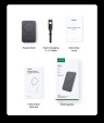 Мобильный аккумулятор Power Bank Mag-Safe, 10000mAh, 20W, черный, PB561 (25919) UGREEN